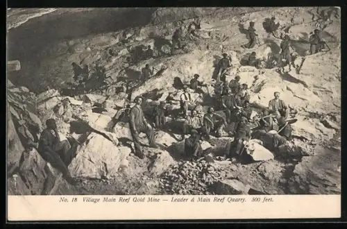 AK Johannesburg, Workers in the Village Main Reef Gold Mine