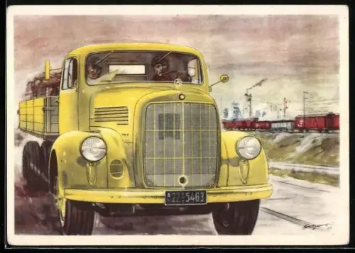 AK Mercedes-Benz, Lastkraftwagen Typ 3500
