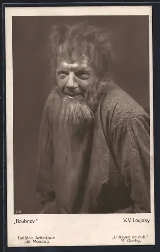 AK Schauspieler V. V. Loujsky als Boubnov