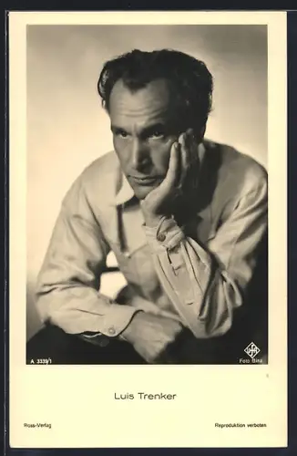 AK Schauspieler Luis Trenker