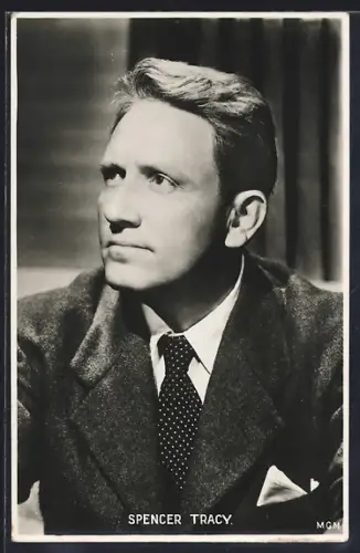 AK Schauspieler Spencer Tracy in Edward My Son