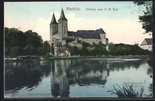 AK Rochlitz, Schloss vom S.W. Bad