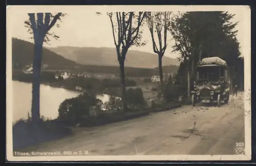 AK Titisee, Kfz passiert den Ort