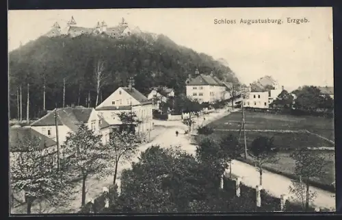 AK Augustusburg /Erzgeb., Schloss Augustusburg