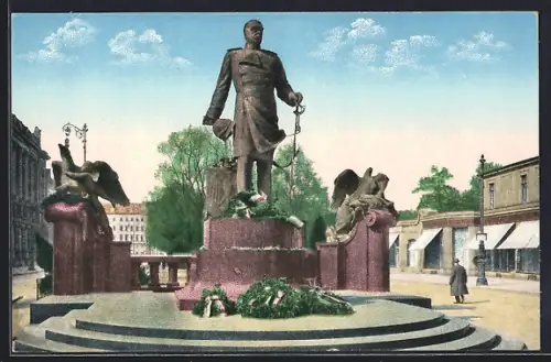 AK Dresden, Bismarckdenkmal