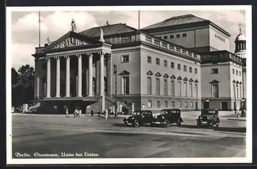 AK Berlin, Staatsoper, Unter den Linden