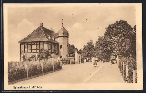 AK Oberlössnitz b. Dresden, Heimathaus Hoflössnitz