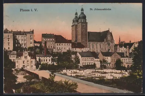 AK Plauen i. V., St. Johanneskirche