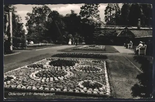 AK Oldenburg i. O., Schlossgarten