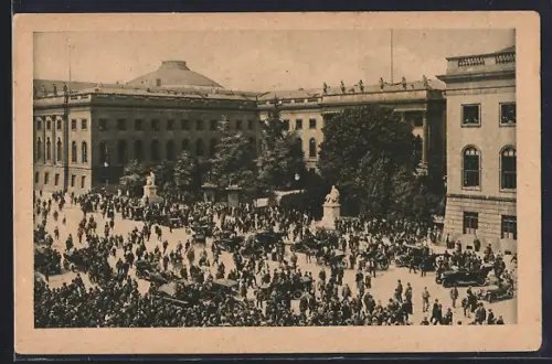 AK Berlin, Unter den Linden, Universität