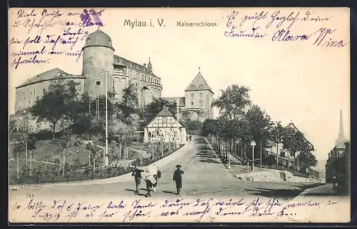 AK Mylau i. V., Kaiserschloss