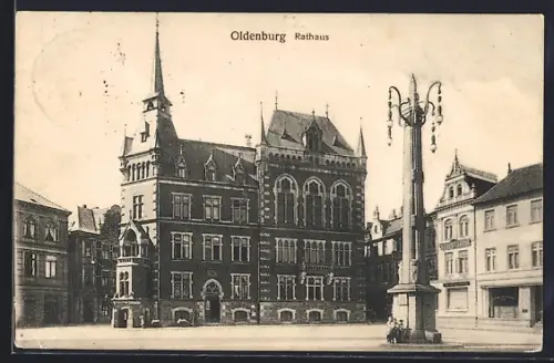 AK Oldenburg / O., Rathaus