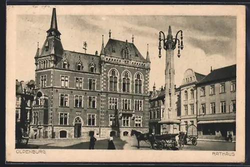 AK Oldenburg / O., Rathaus