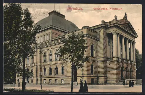 AK Oldenburg / O., Grossherzogl. Hoftheater