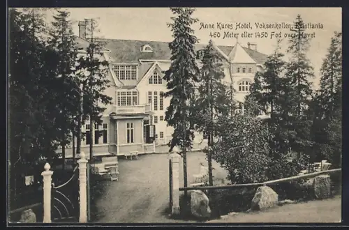 AK Voksenkollen, Anne Kures Hotel