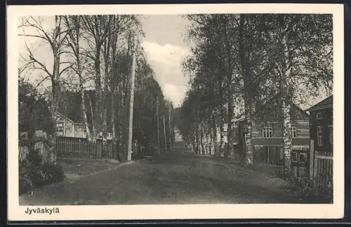 AK Jyväsklä, Strassenpartie im Ort