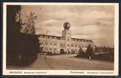 AK Pietarsaari, Strengberg`in Tupakkatehdas