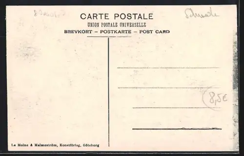 AK Topperud, Mädchen bei der Fütterung der Schafe