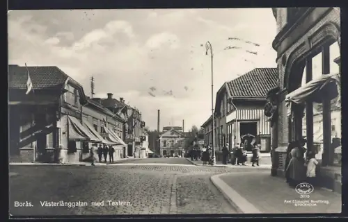 AK Boras, Västerlanggatan med Teatern
