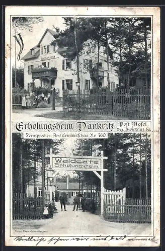 AK Zwickau, Erholungsheim Dänkritz