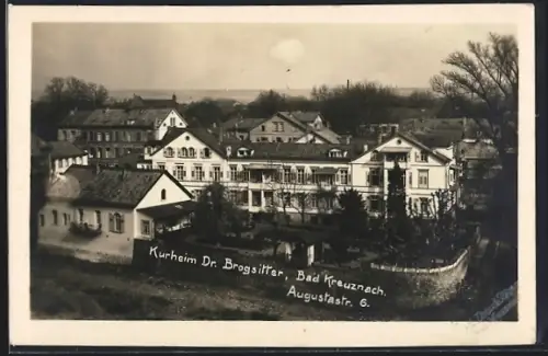 AK Bad Kreuznach, Hotel Kurheim Dr. Brogsitter in der Augustastr. 6