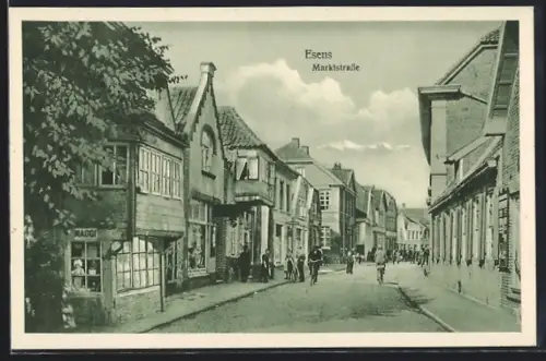 AK Esens, Geschäfte in der Marktstrasse