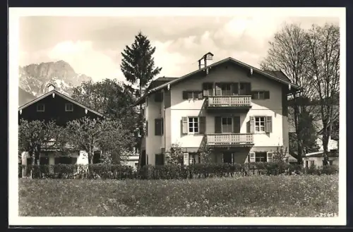 AK Berchtesgaden-Schönau, Hotel Villa Unterstein, Inh. Franz Wendl jun.