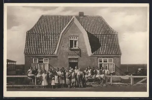 AK St. Peter / Nordsee, Pension Helgolandia, Bes. J. Jansen