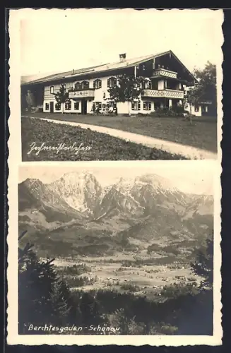 AK Berchtesgaden-Schönau, Hotel Pension Zechmeisterlehen
