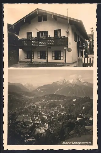 AK Berchtesgaden, Hotel-Pension Maltan in der Berghofstrasse 78 1/4