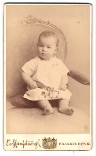 Fotografie Erfanfstaengl, Frankfurt am Main, Elisabeth Büttner 1 Jahr alt