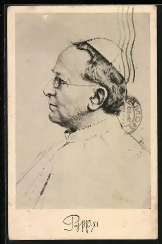 AK Papst Pius XI.