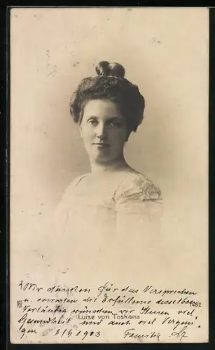 AK Kronprinzessin von Sachsen