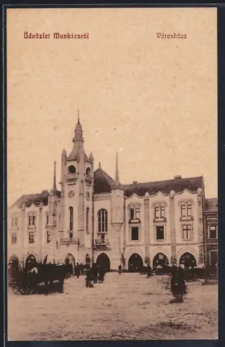 AK Munkacs, Varoshaza, Rathaus