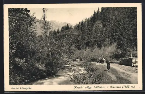 AK Raho környeke, Kevelei völgy, hatterben a Bliznica