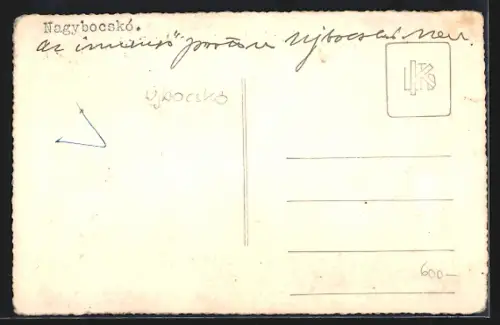 AK Nagybocsko, Blick auf den Ort
