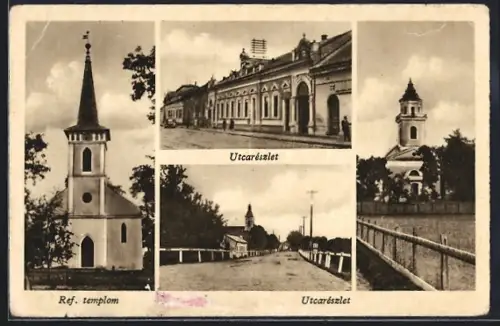 AK Utcareszlet, Ref. templom