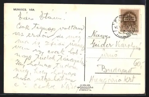 AK Munkacs, Var