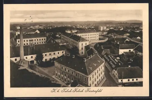 AK Fürstenfeld, Blick auf die K.k. Tabak Fabrik, Magazine Anton Hengl