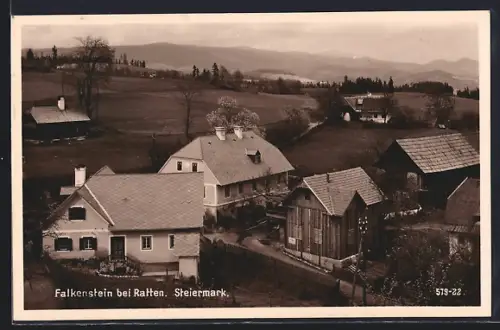 AK Falkenstein bei Ratten, Blick auf den Ort