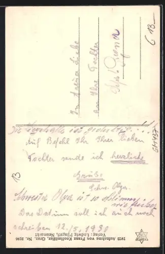 AK Neumarkt /Obersteier, Die Villa Wolf