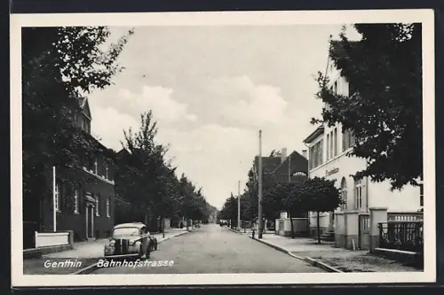 AK Genthin, Bahnhofstrasse