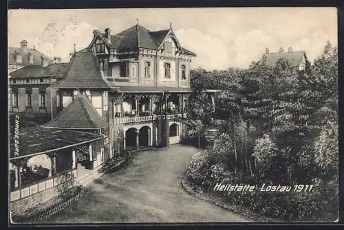 AK Lostau, Heilstätte 1911