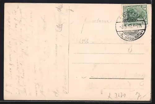 AK Lostau, Heilstätte 1911