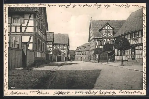 AK Behrungen, Sicht über den Marktplatz