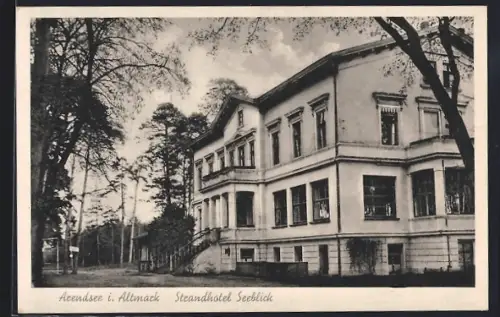 AK Arendsee / Altmark, Strandhotel Seeblick
