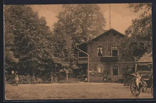 AK Dessau, Gasthaus Sieglitzer Berg
