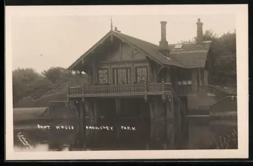 AK Knowsley, Boat House, Knowsley Park