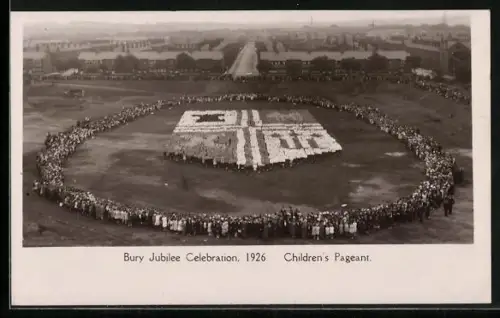 AK Bury, Jubilee Celebration 1926, Children`s Pageant