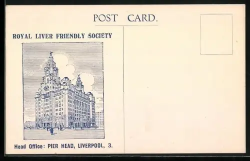 AK Liverpool, Royal Liver Friendly Society, Head Office, Pier Head